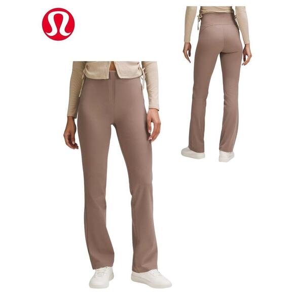 Lululemon Smooth Fit Pull-On High-Rise Pant - New With Tags, Taupetastic, Size 0 - Picture 1 of 13